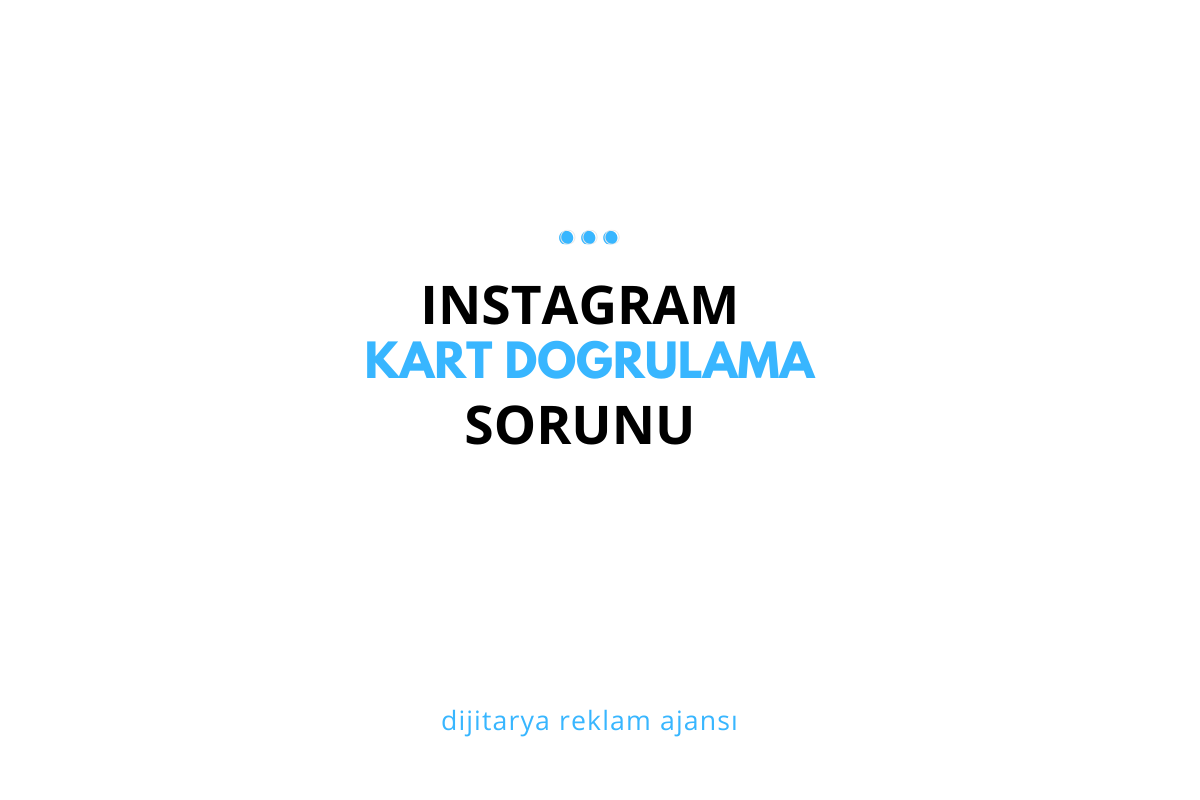 Instagram Kart Doğrulama Sorunu
