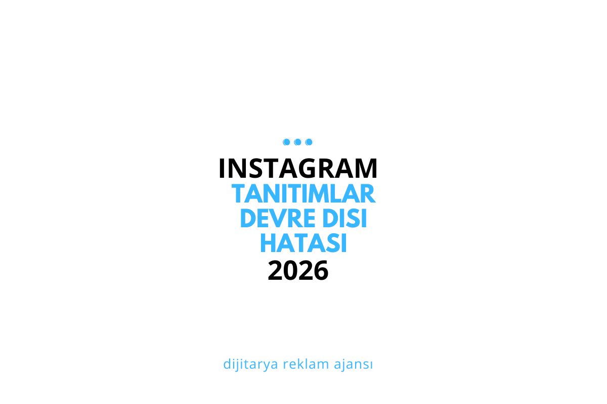 Instagram Tanıtımlar Devre Dışı Hatası Çözümü 2026